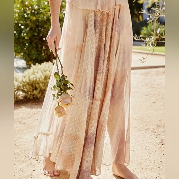 washed ashore maxi dress Free People Washed Ashore Maxi Dress  Size L